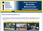 Electrical Contractor Website Design