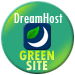 Green Web Hosting! This site hosted by DreamHost.