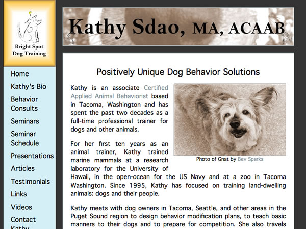 Seattle Dog Training Web Design - Veterinarian Website Design - Cat  Services Web Design - Pet Business Web Design - Aldebaran Seattle Web Design