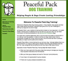 Dog Training Website Design